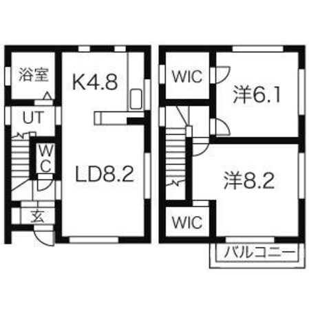 なでしこの物件間取画像